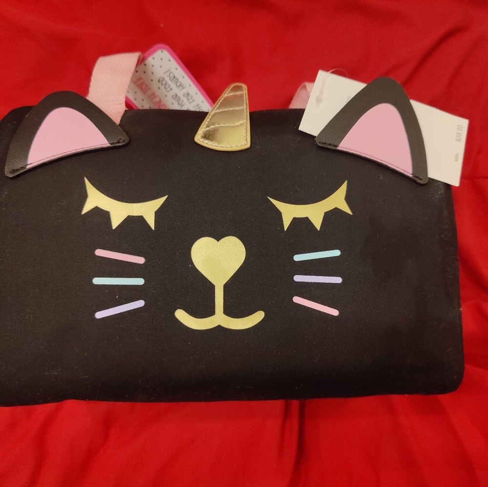 Luv Betsey by Betsey Johnson cat unicorn lunchbox (New w/ tags)